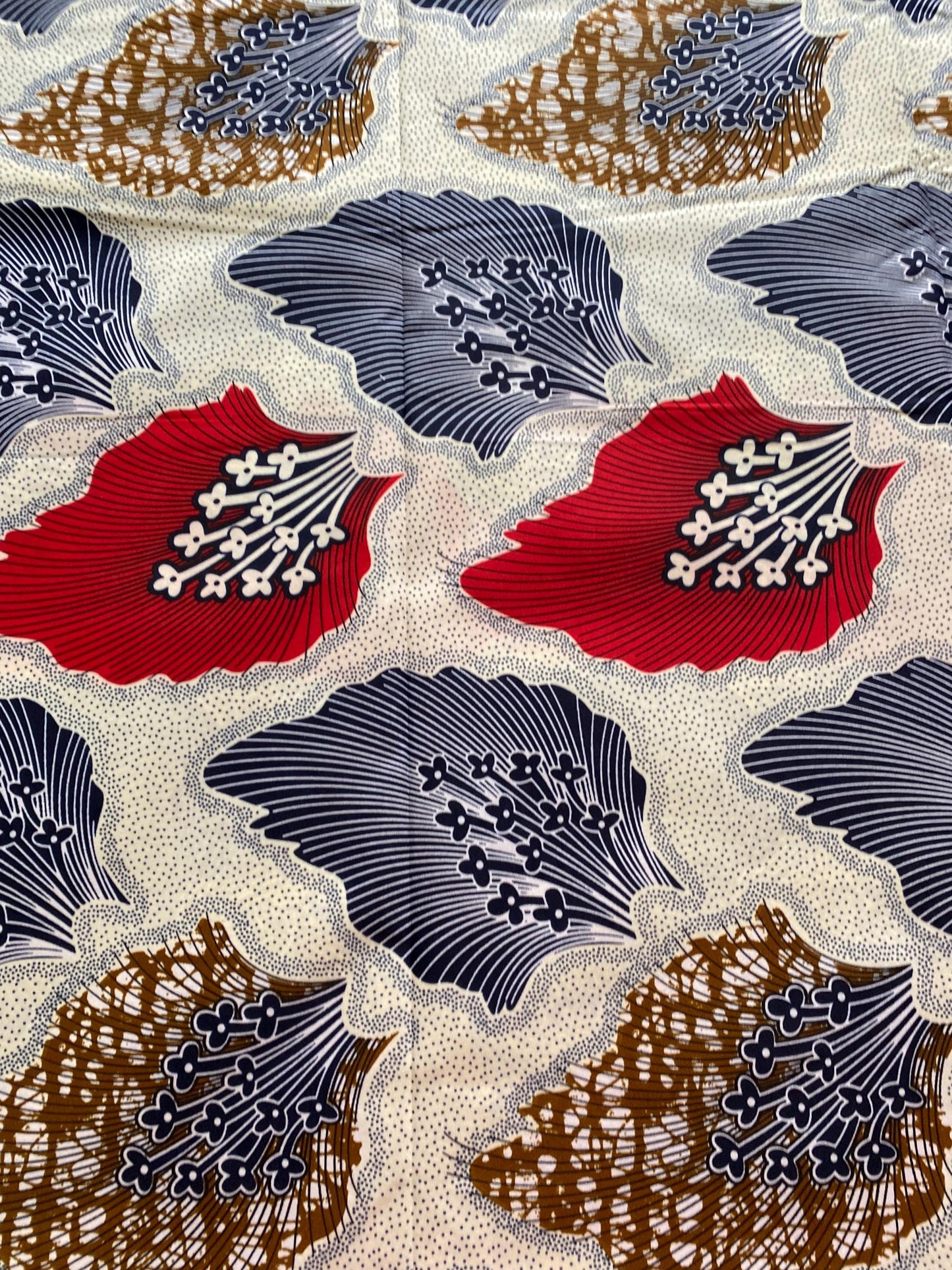 Polycotton African Fabric 6 Yards Soft Ankara Wax Print Material