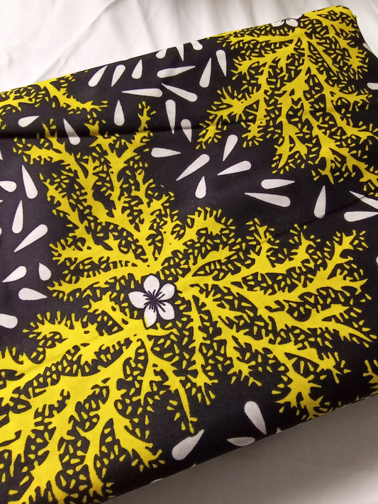 Polycotton African Fabric 6 Yards Soft Ankara Wax Print Material