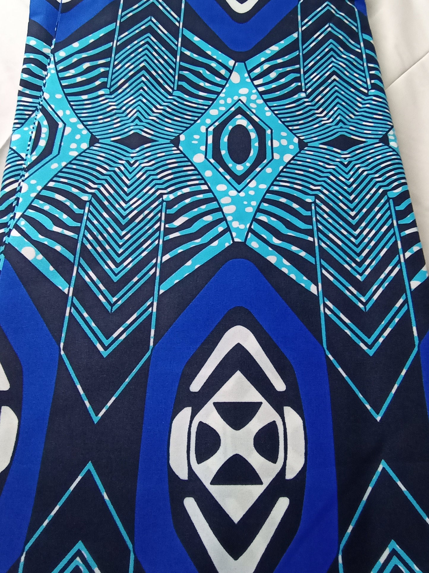 Polycotton African Fabric 6 Yards Soft Ankara Wax Print Material