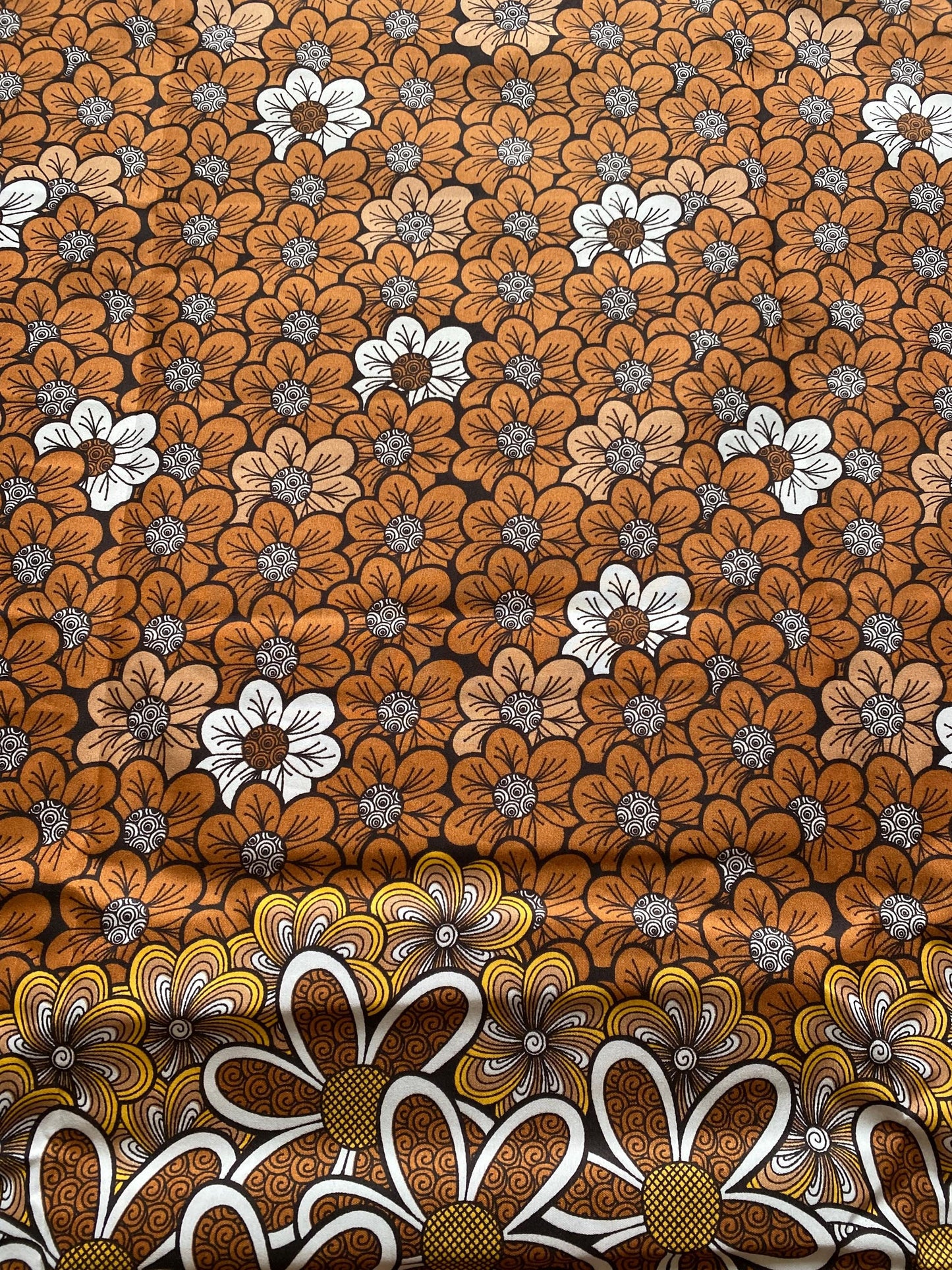 Polycotton African Fabric 6 Yards Soft Ankara Wax Print Material