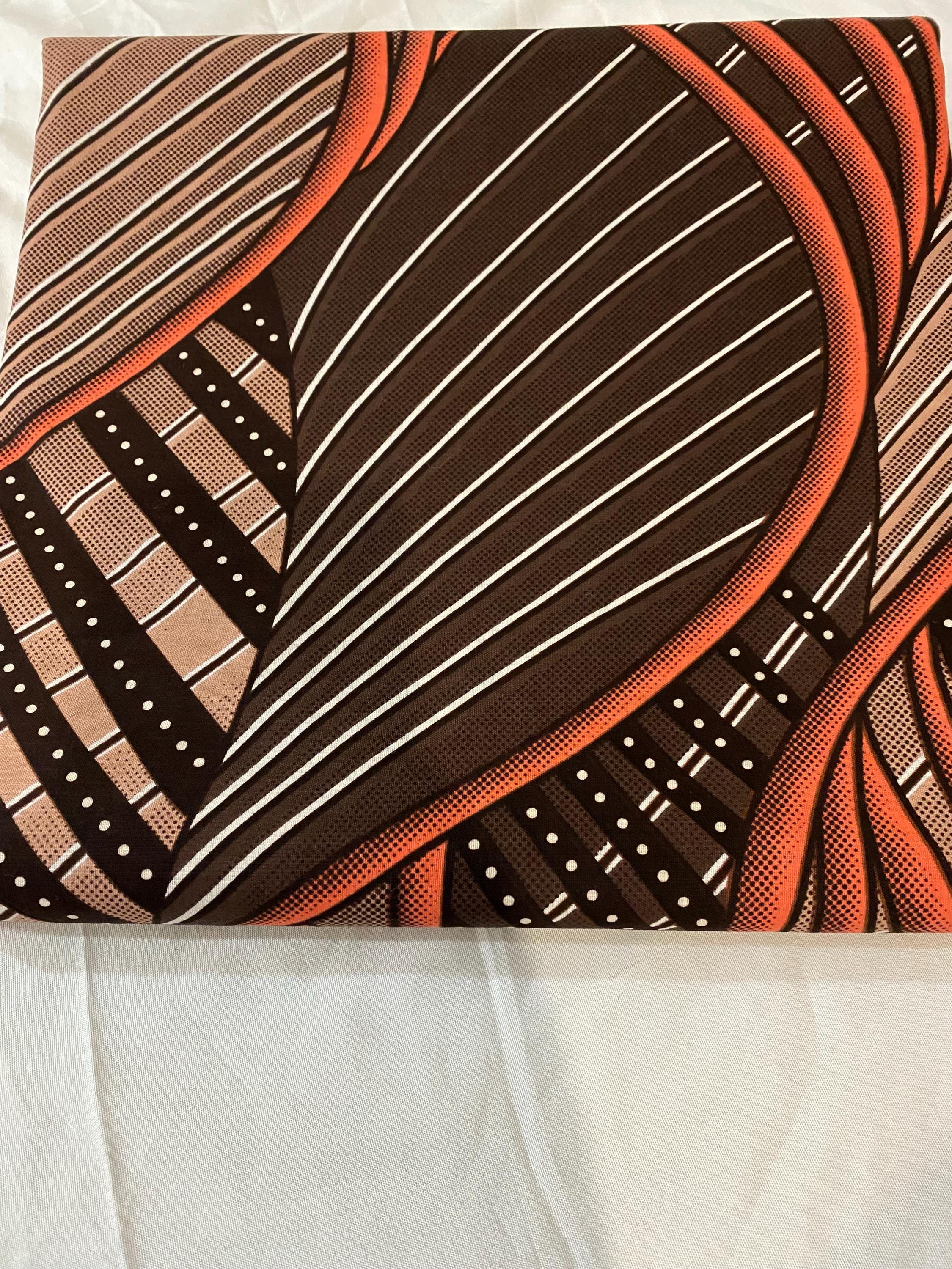 6 Yards 100% Cotton Ankara Wax Print Fabric African Print for Dressmaking, Quilting & Home Décor