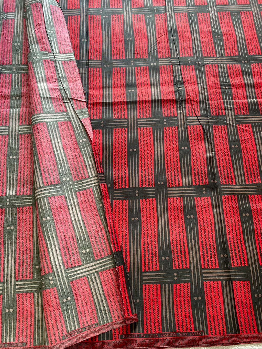 Polycotton African Fabric 6 Yards Soft Ankara Wax Print Material