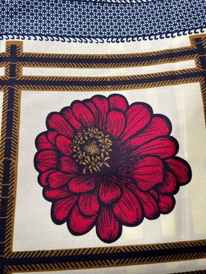 Polycotton African Fabric 6 Yards Soft Ankara Wax Print Material