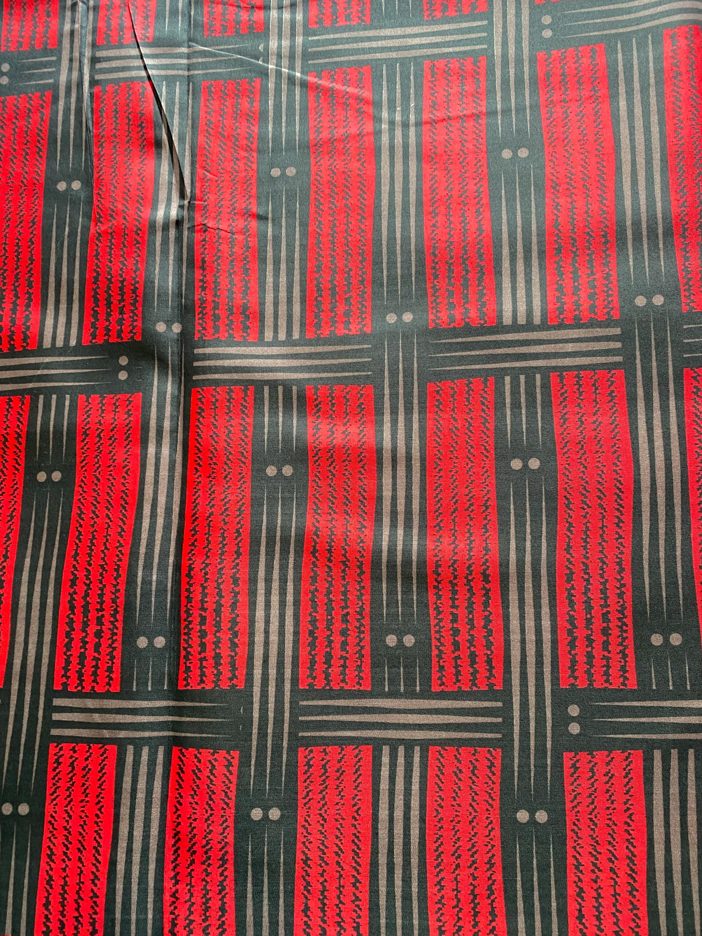 Polycotton African Fabric 6 Yards Soft Ankara Wax Print Material