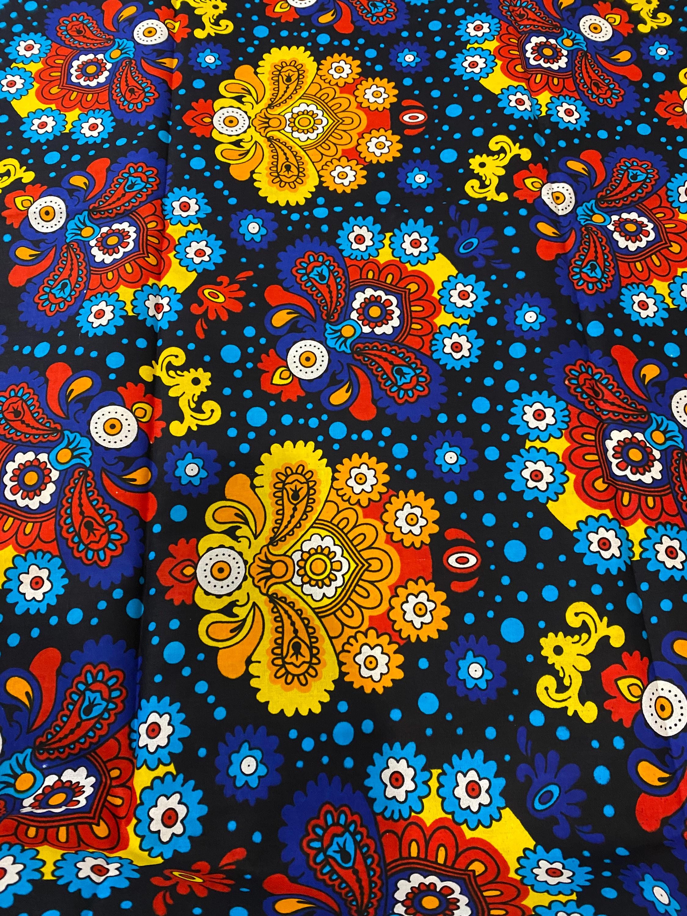 6 Yards 100% Cotton Ankara Wax Print Fabric African Print for Dressmaking, Quilting & Home Décor