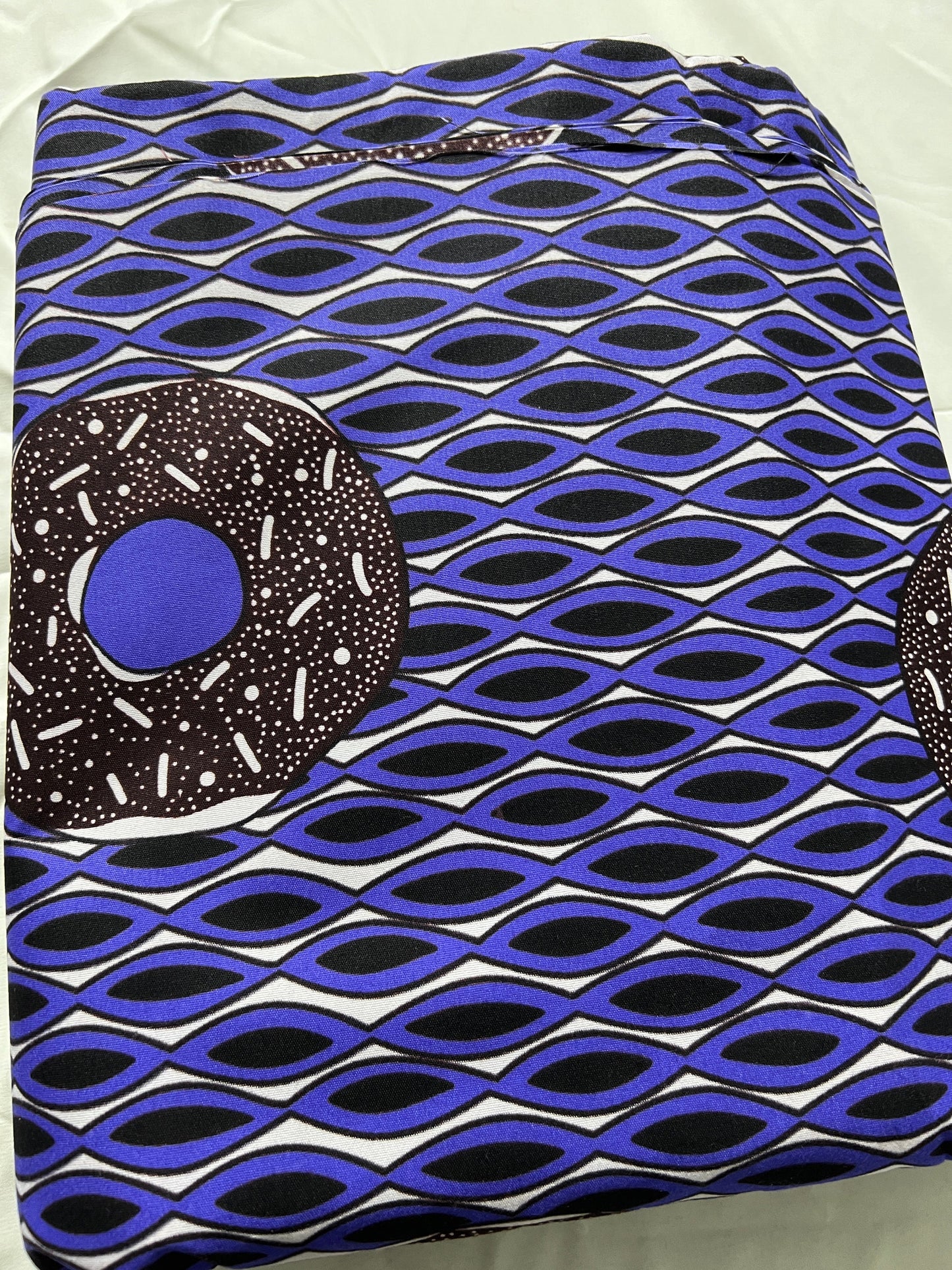 Polycotton African Fabric 6 Yards Soft Ankara Wax Print Material