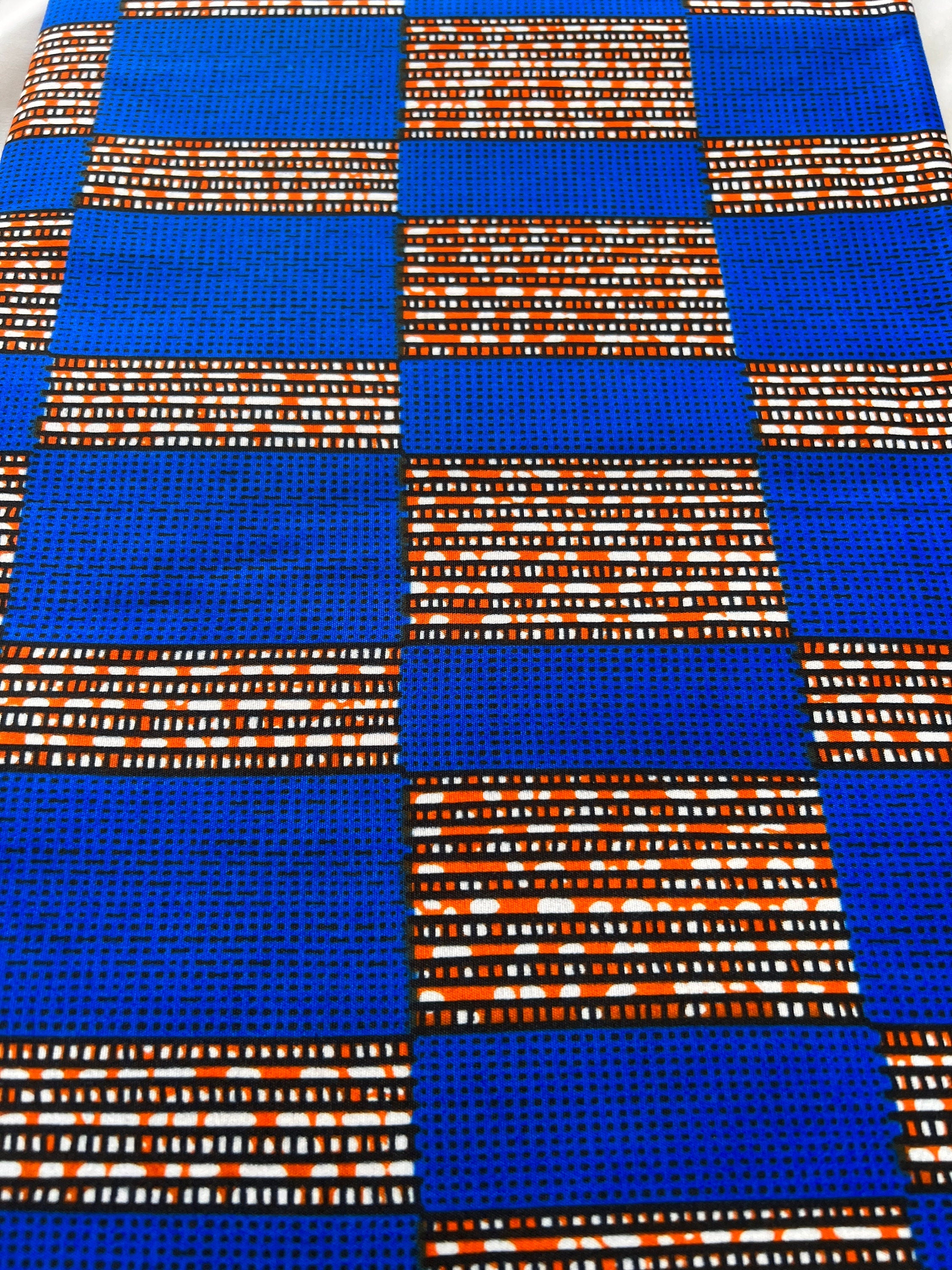 Polycotton African Fabric 6 Yards Soft Ankara Wax Print Material