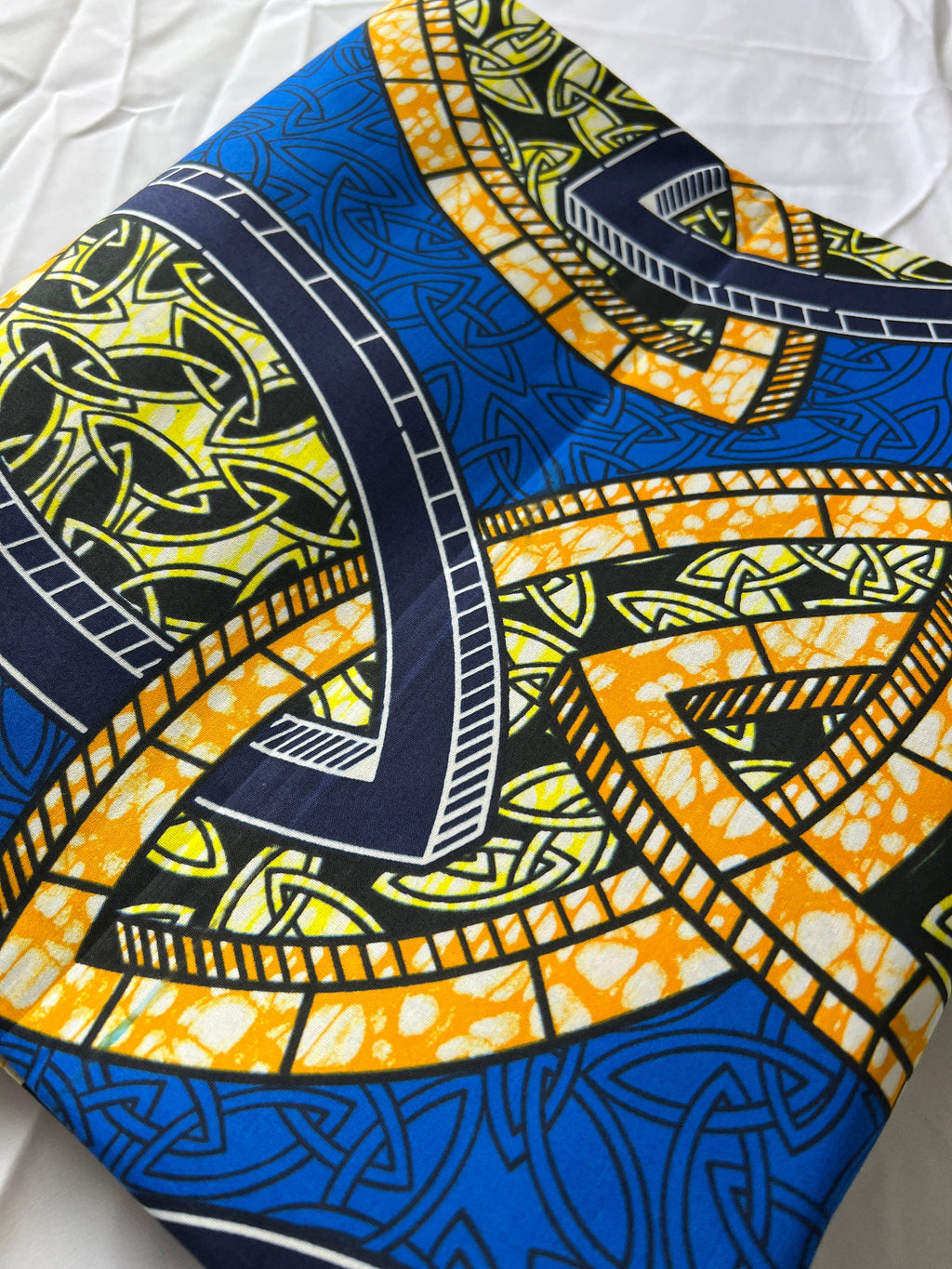 6 Yards 100% Cotton Ankara Wax Print Fabric African Print for Dressmaking, Quilting & Home Décor