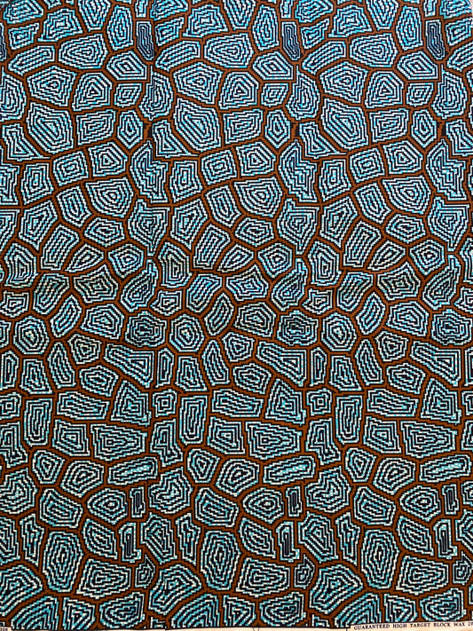 Polycotton African Fabric 6 Yards Soft Ankara Wax Print Material