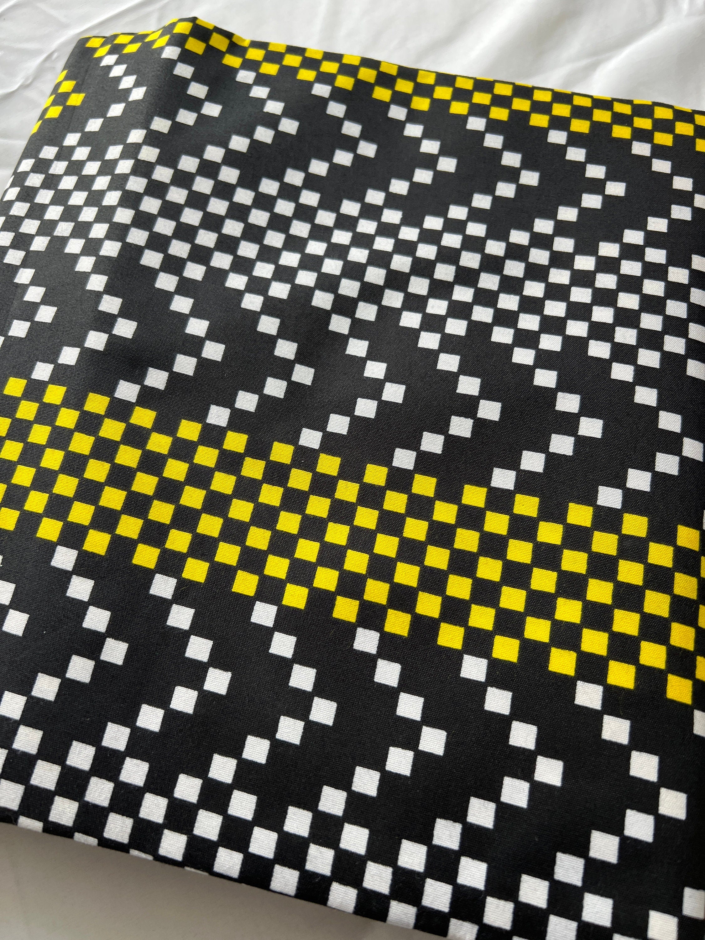 Polycotton African Fabric 6 Yards Soft Ankara Wax Print Material