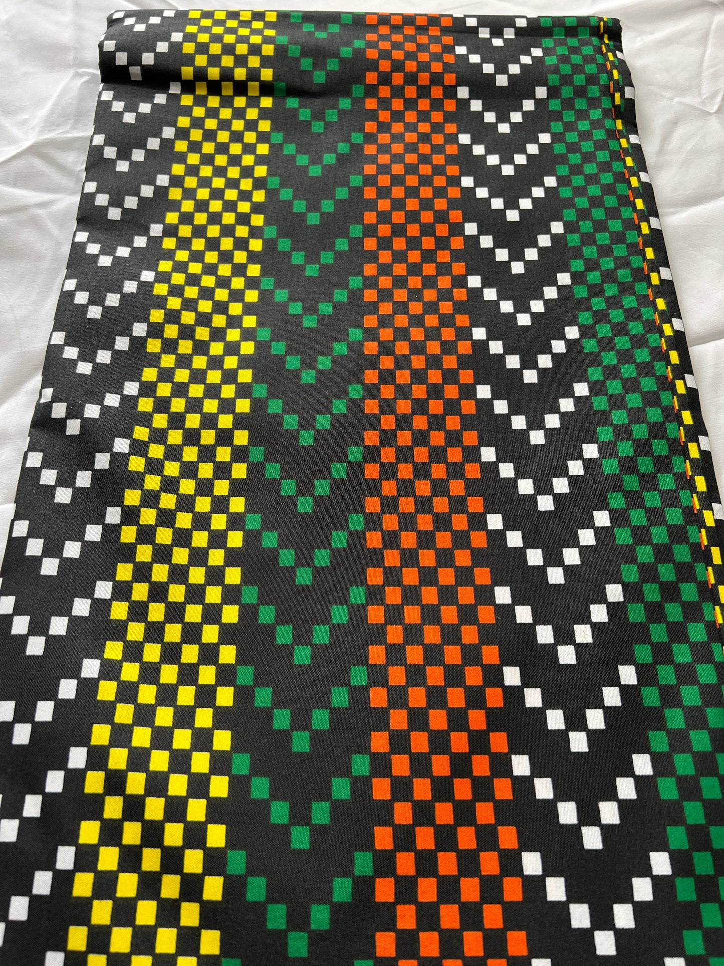 Polycotton African Fabric 6 Yards Soft Ankara Wax Print Material
