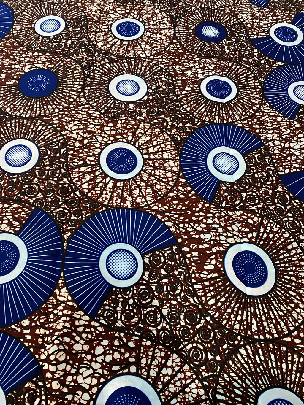 6 Yards 100% Cotton Ankara Wax Print Fabric African Print for Dressmaking, Quilting & Home Décor