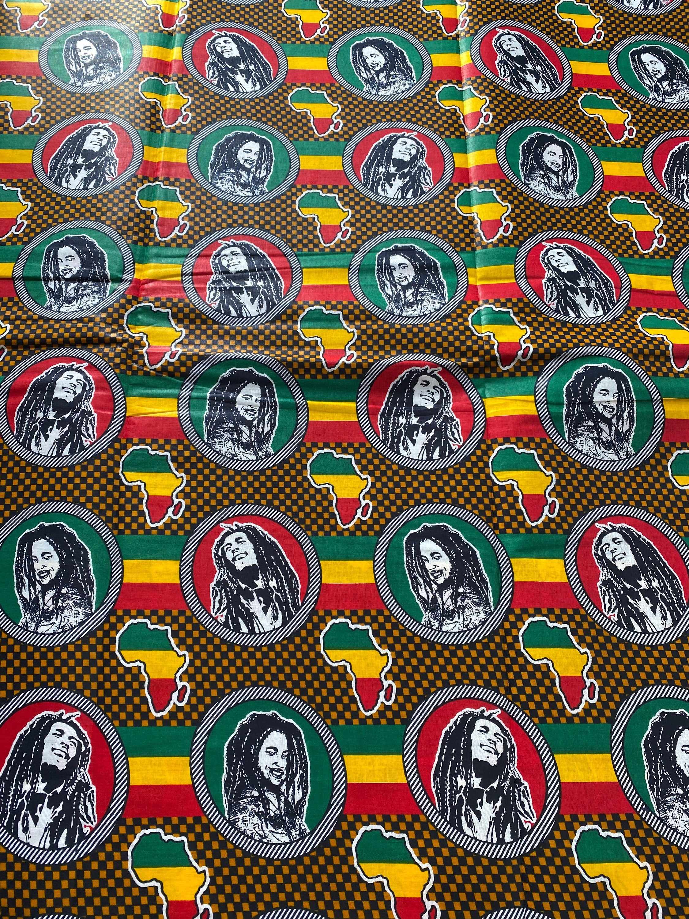 Mud Print Fabric 6 Yards African Tribal Wax Print Cloth