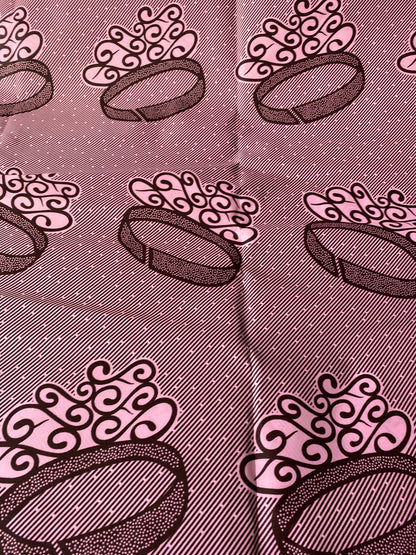 Polycotton African Fabric 6 Yards Soft Ankara Wax Print Material