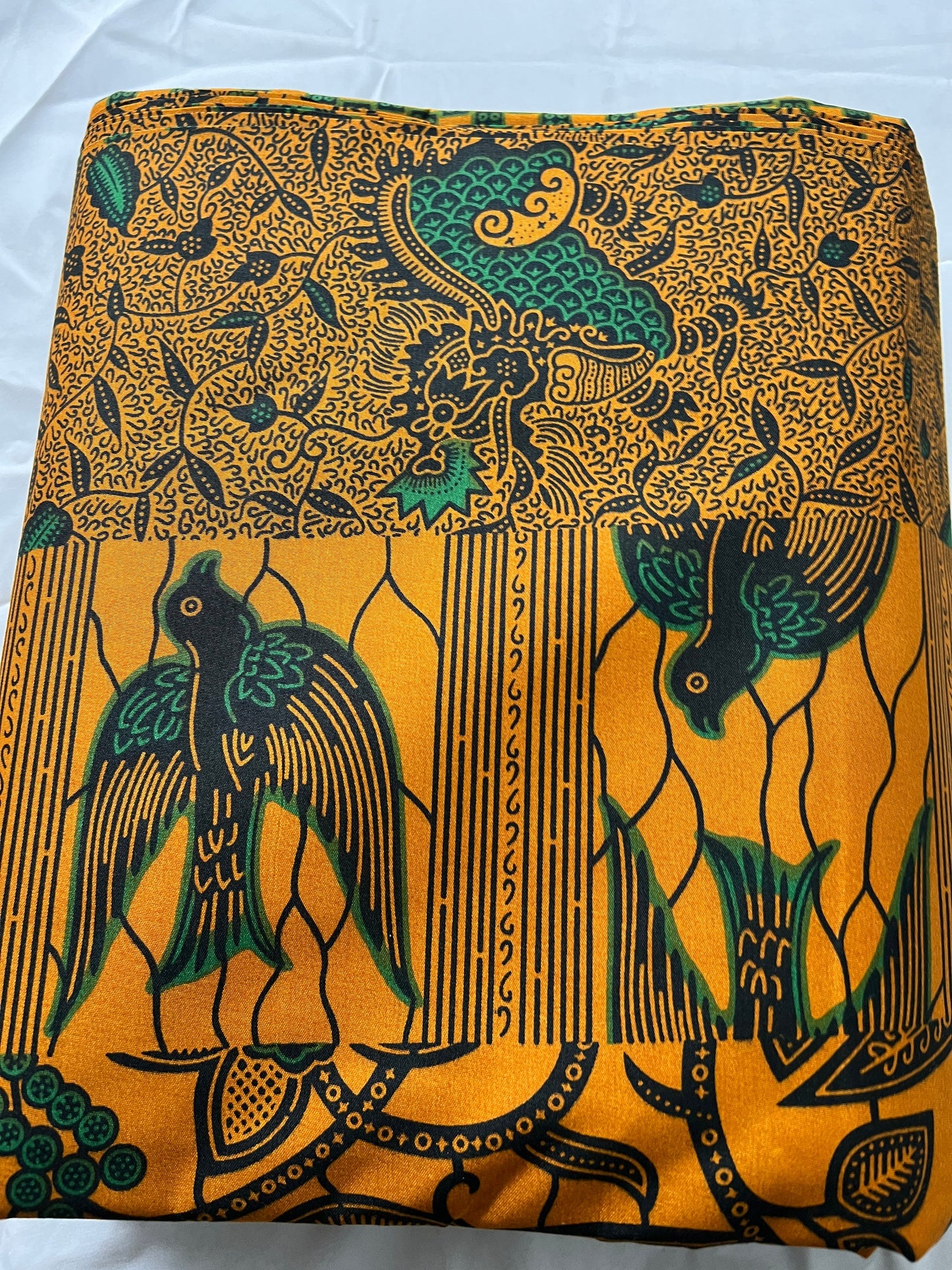 Polycotton African Fabric 6 Yards Soft Ankara Wax Print Material