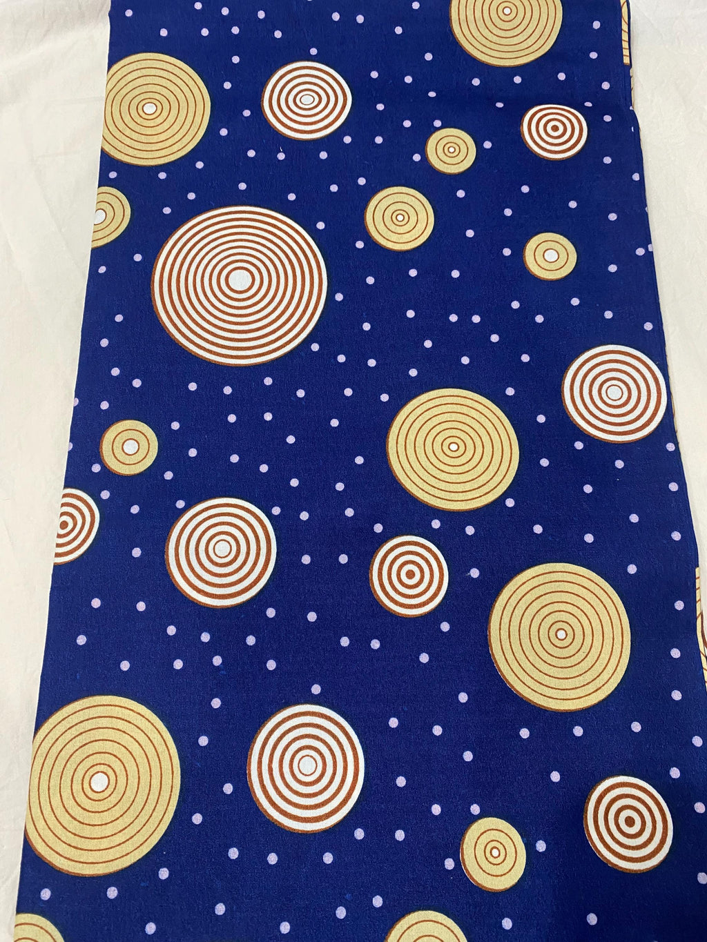 Colorful Ankara Fabric: African Print Polycotton, 6 Yards