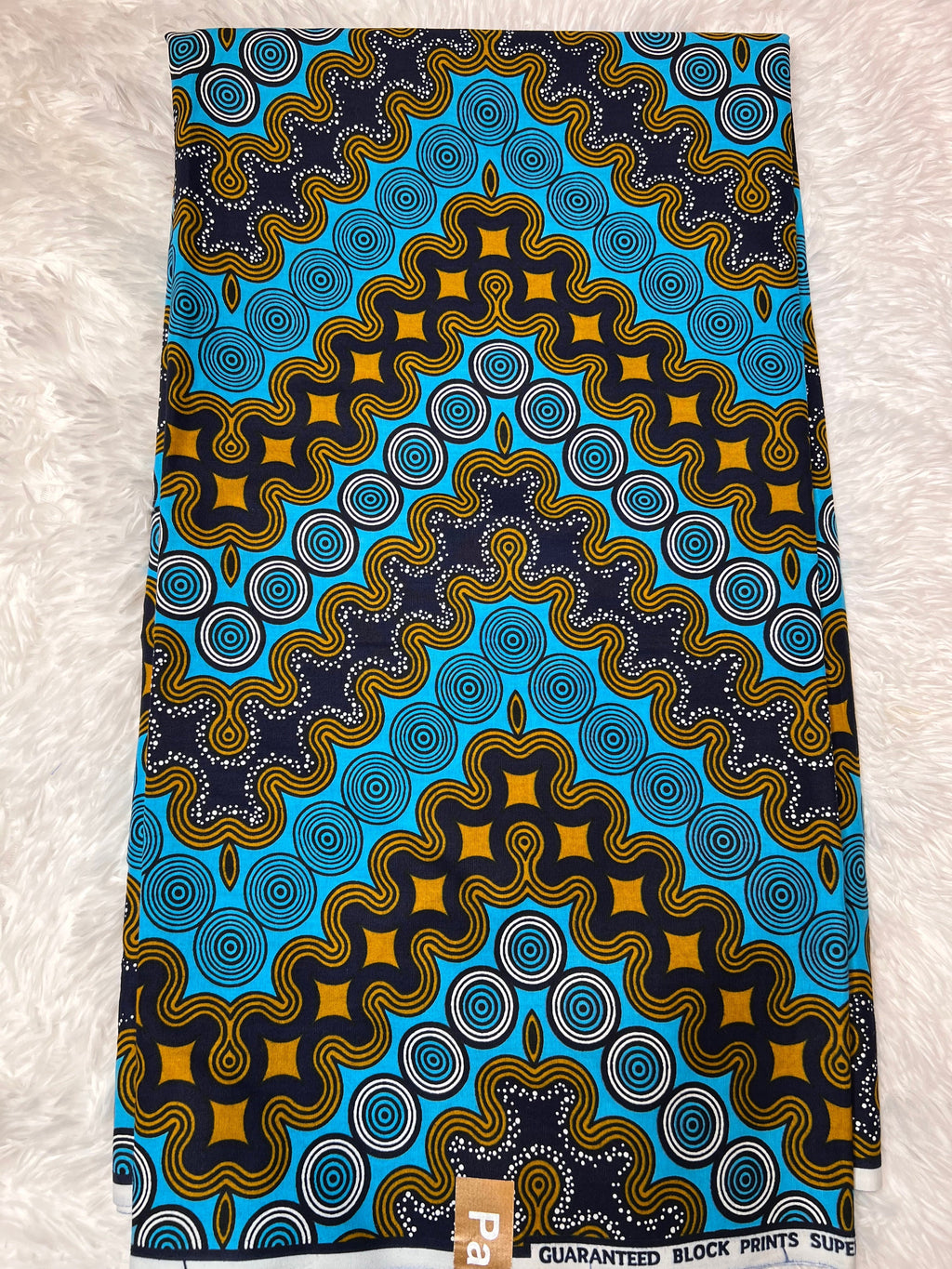 6 Yards 100% Cotton Ankara Wax Print Fabric African Print for Dressmaking, Quilting & Home Décor
