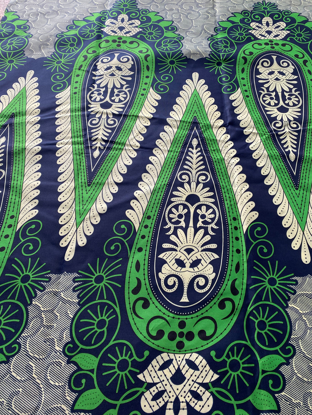 Polycotton African Fabric 6 Yards Soft Ankara Wax Print Material