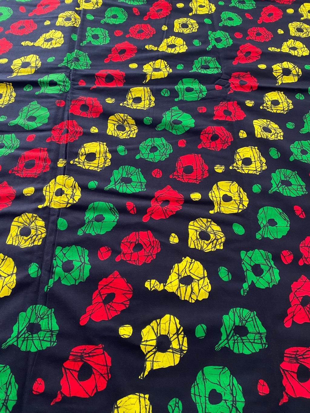 6 Yards 100% Cotton Ankara Wax Print Fabric African Print for Dressmaking, Quilting & Home Décor