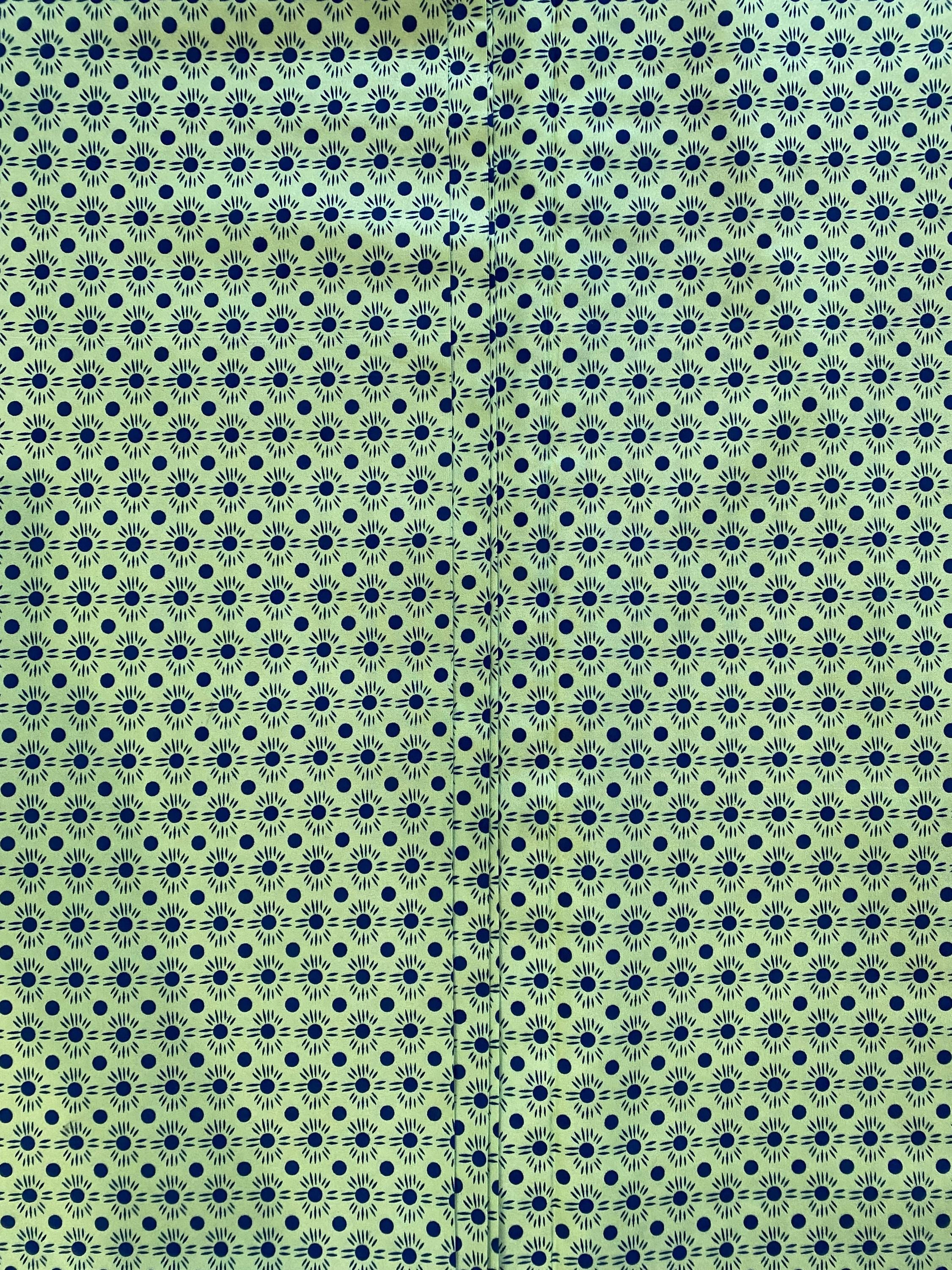 6yards Polycotton African Fabric  Soft Ankara Wax Print Material