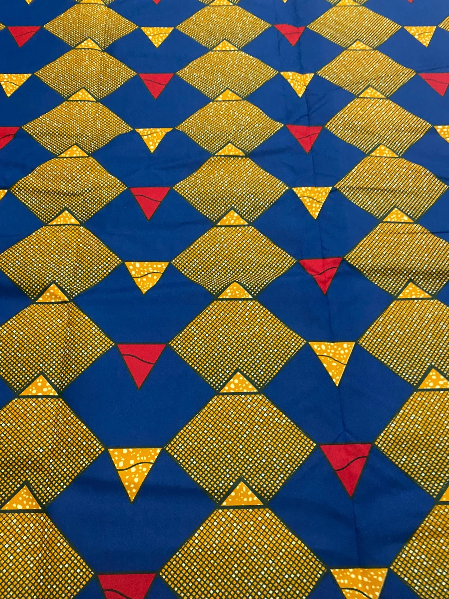 Polycotton African Fabric 6 Yards Soft Ankara Wax Print Material