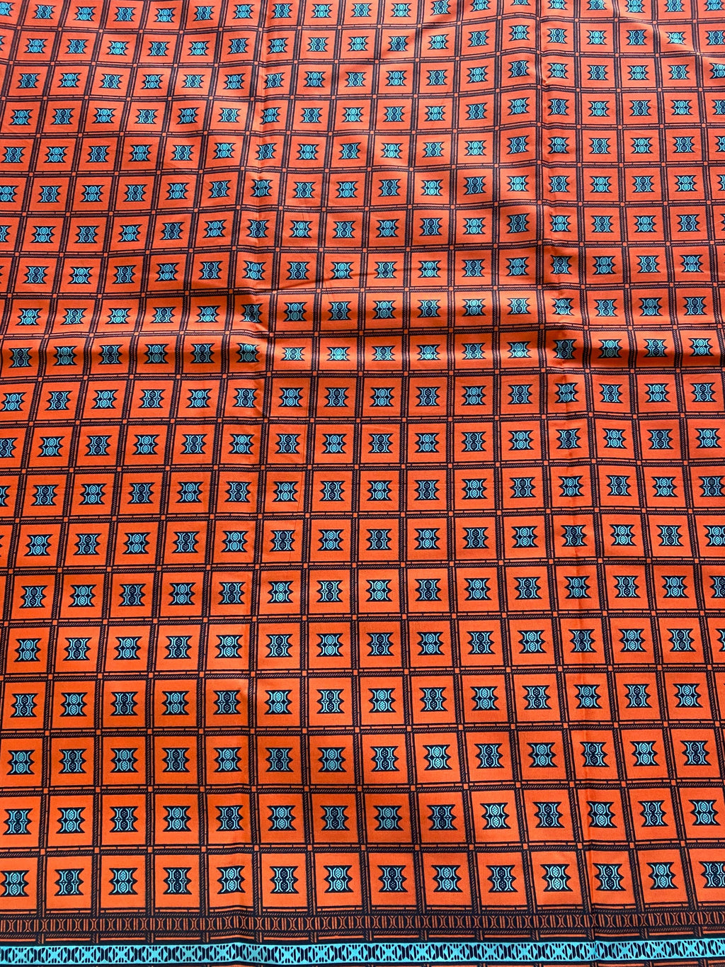 Polycotton African Fabric 6 Yards Soft Ankara Wax Print Material