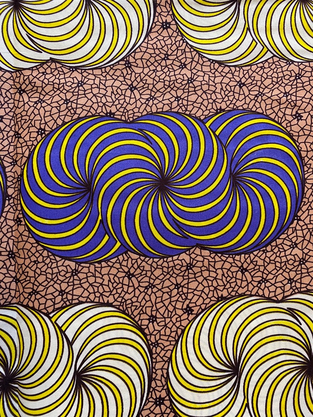 Polycotton African Fabric 6 Yards Soft Ankara Wax Print Material