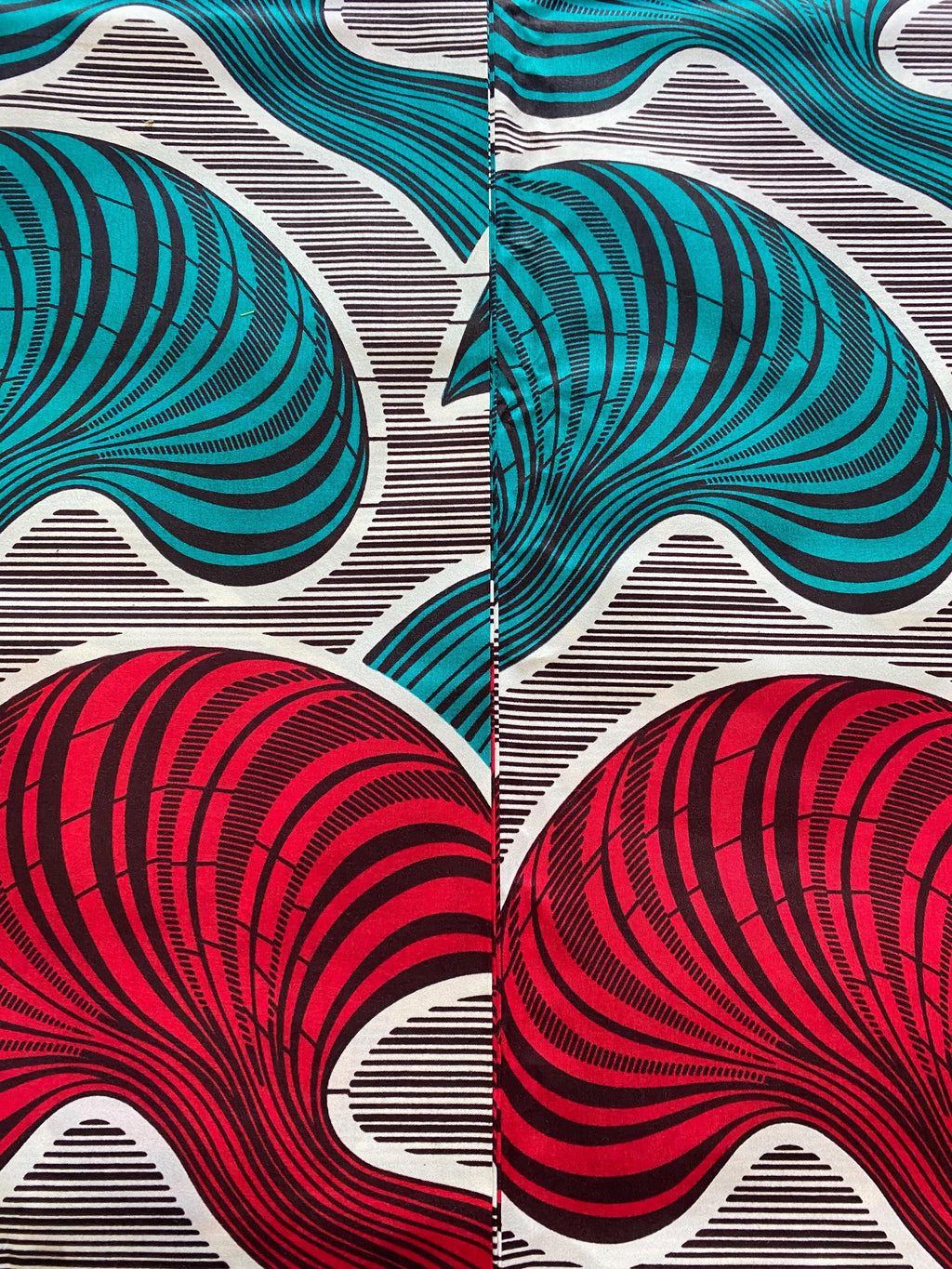 Ankara Fabric: Medium Weight African Print Polycotton, 6 Yards