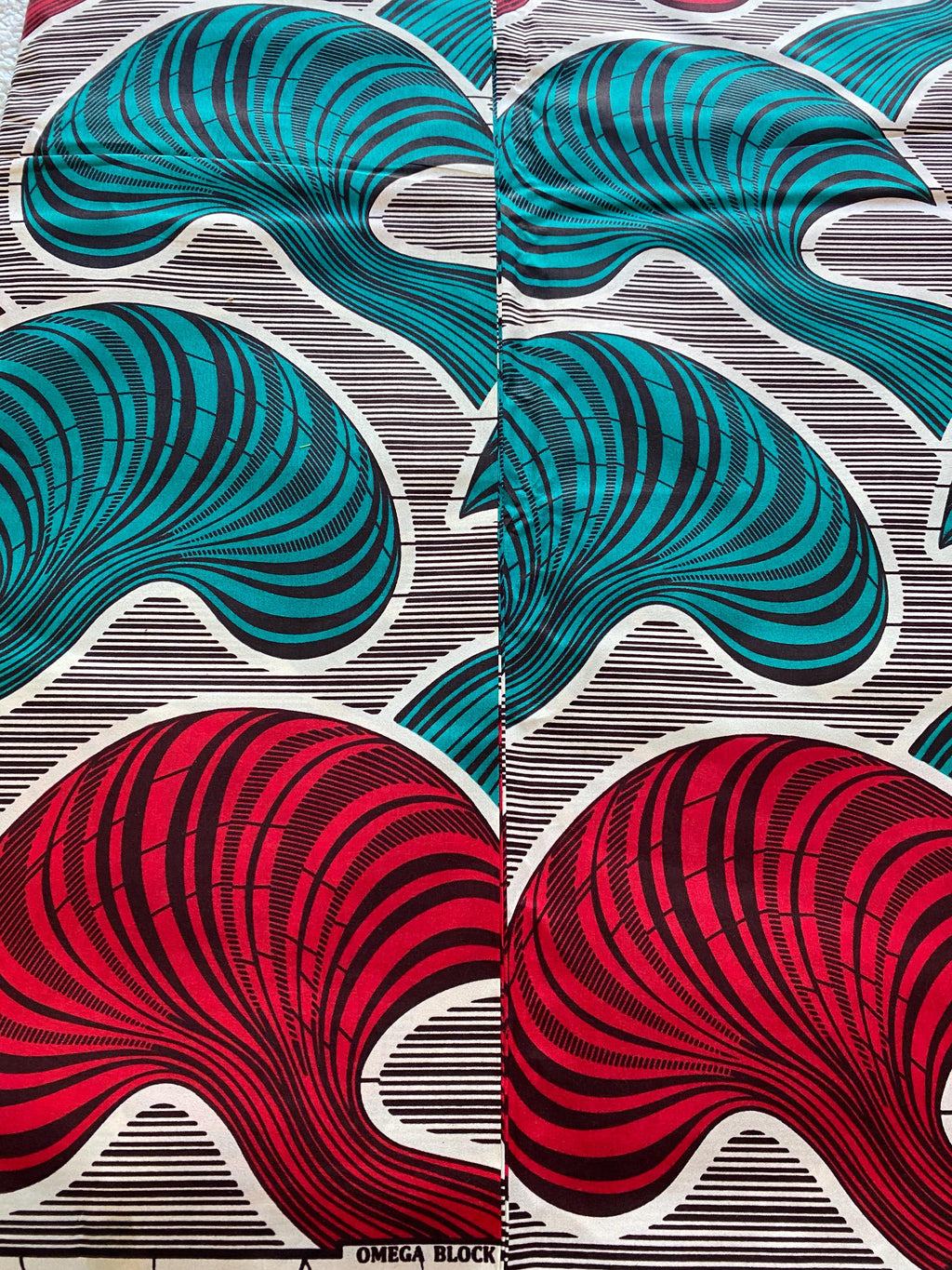 Ankara Fabric: Medium Weight African Print Polycotton, 6 Yards