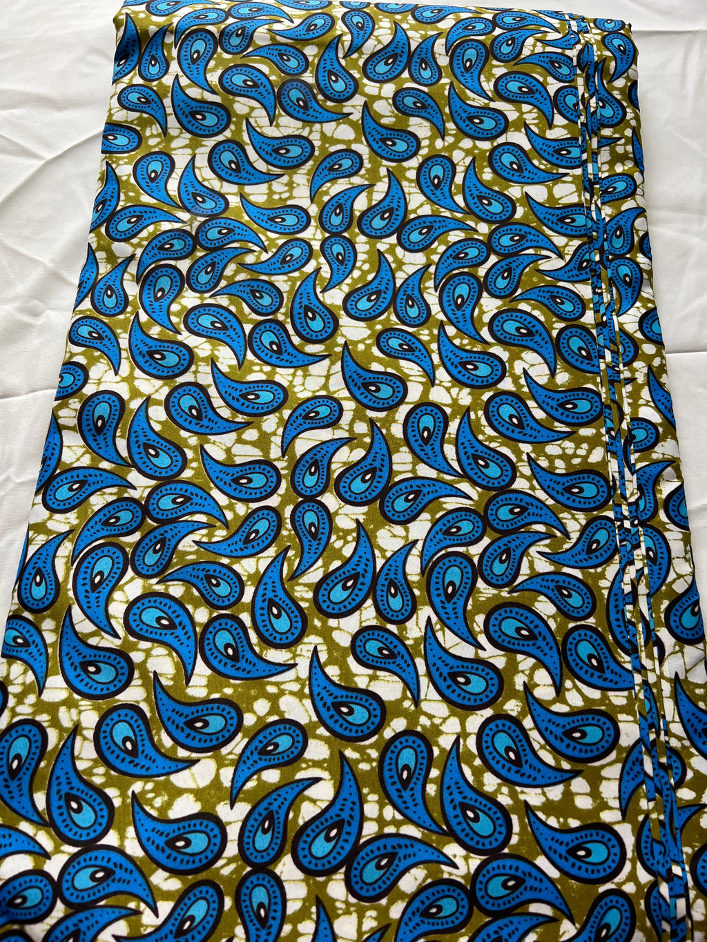 Polycotton African Fabric 6 Yards Soft Ankara Wax Print Material
