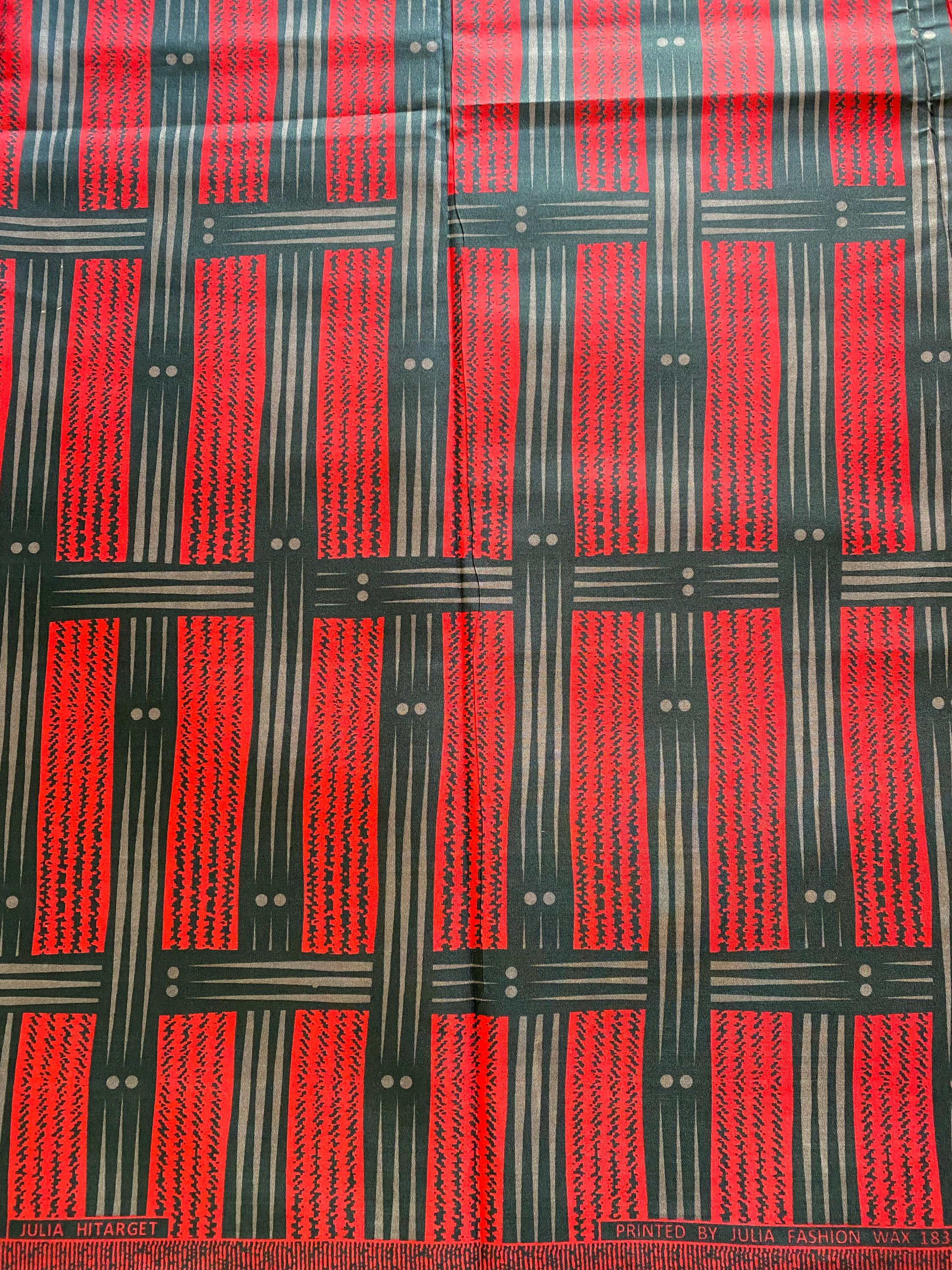 Polycotton African Fabric 6 Yards Soft Ankara Wax Print Material