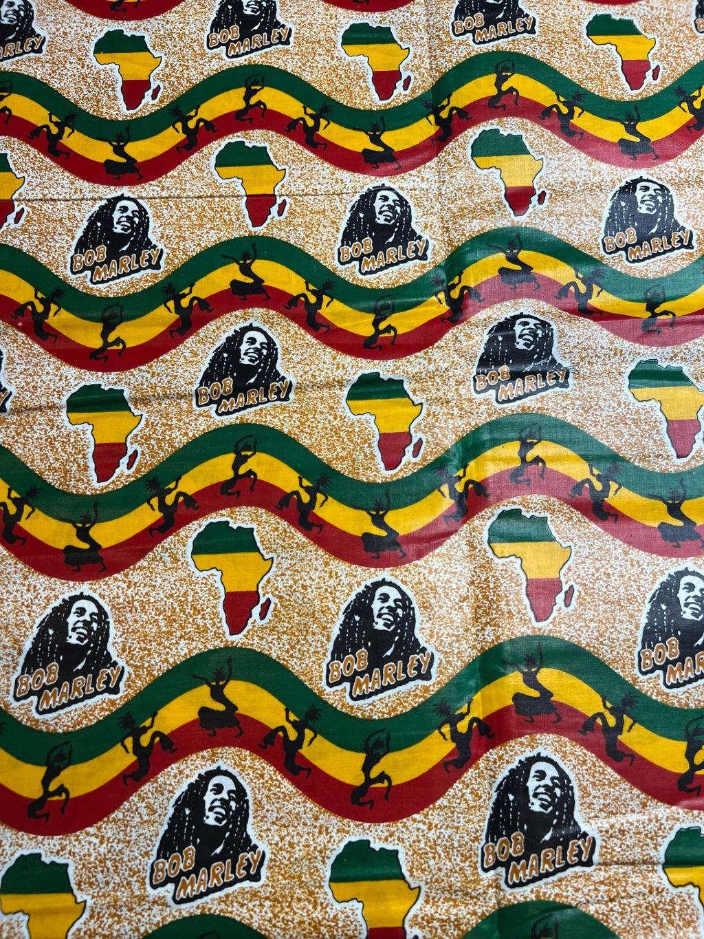 Mud Print Fabric 6 Yards African Tribal Wax Print Cloth