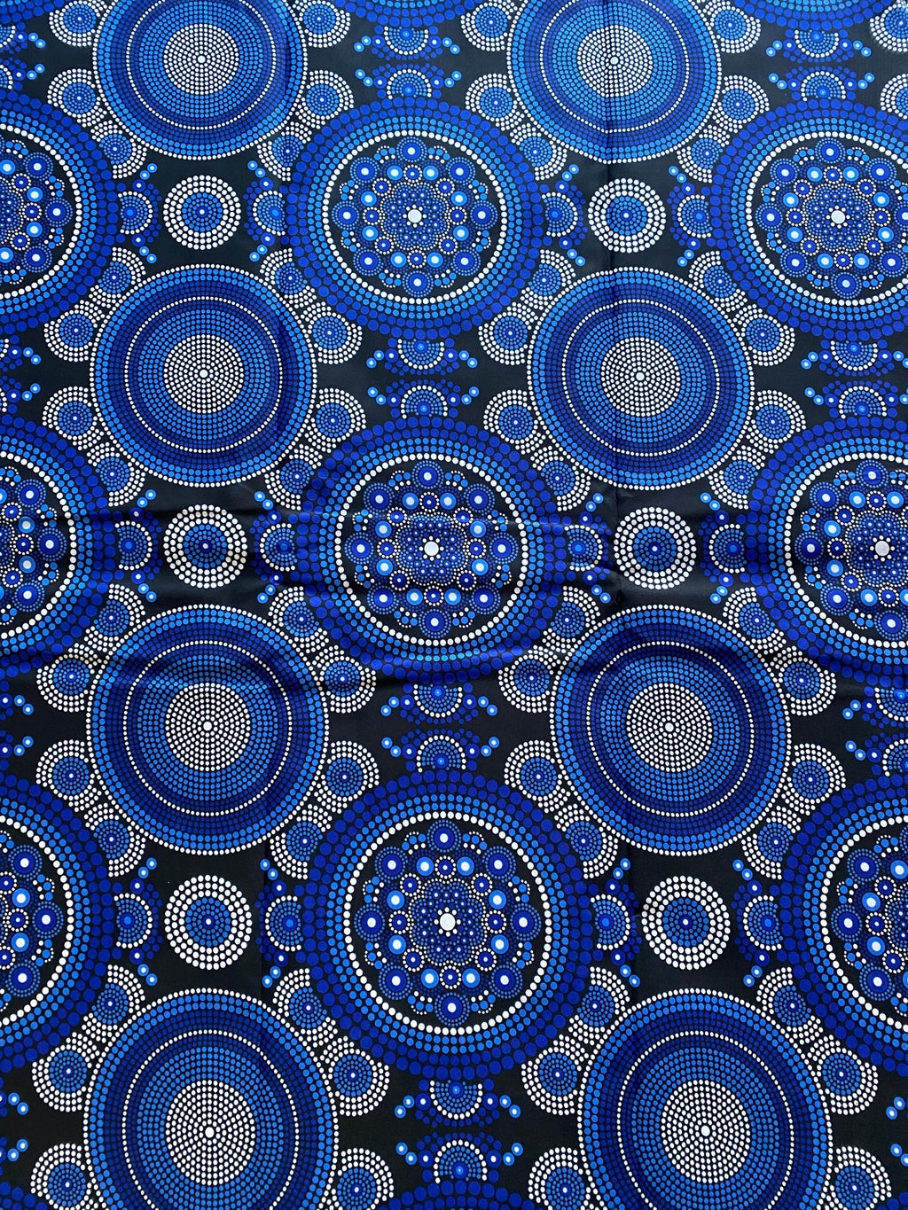 Polycotton African Fabric 6 Yards Soft Ankara Wax Print Material