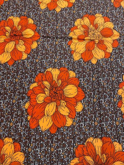 Polycotton African Fabric 6 Yards Soft Ankara Wax Print Material