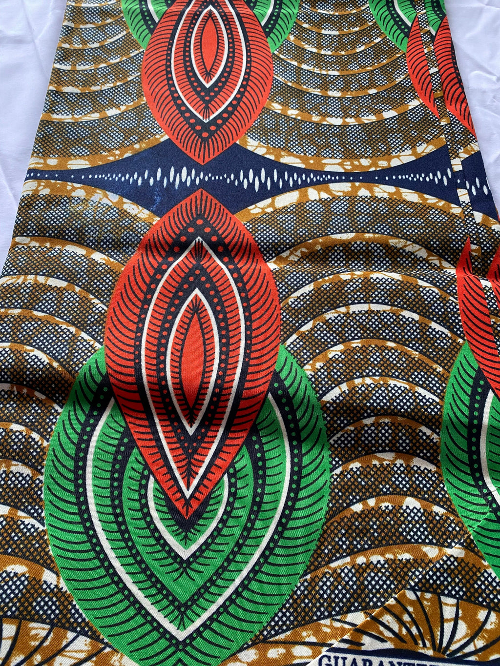 Polycotton African Fabric 6 Yards Soft Ankara Wax Print Material