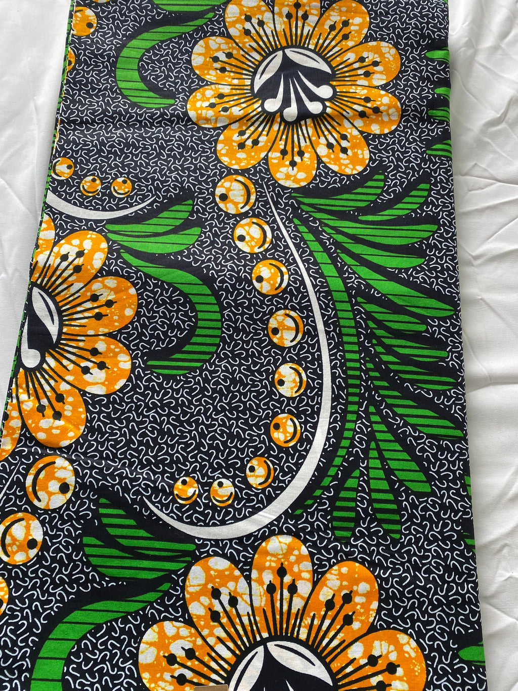 6 Yards 100% Cotton Ankara Wax Print Fabric African Print for Dressmaking, Quilting & Home Décor