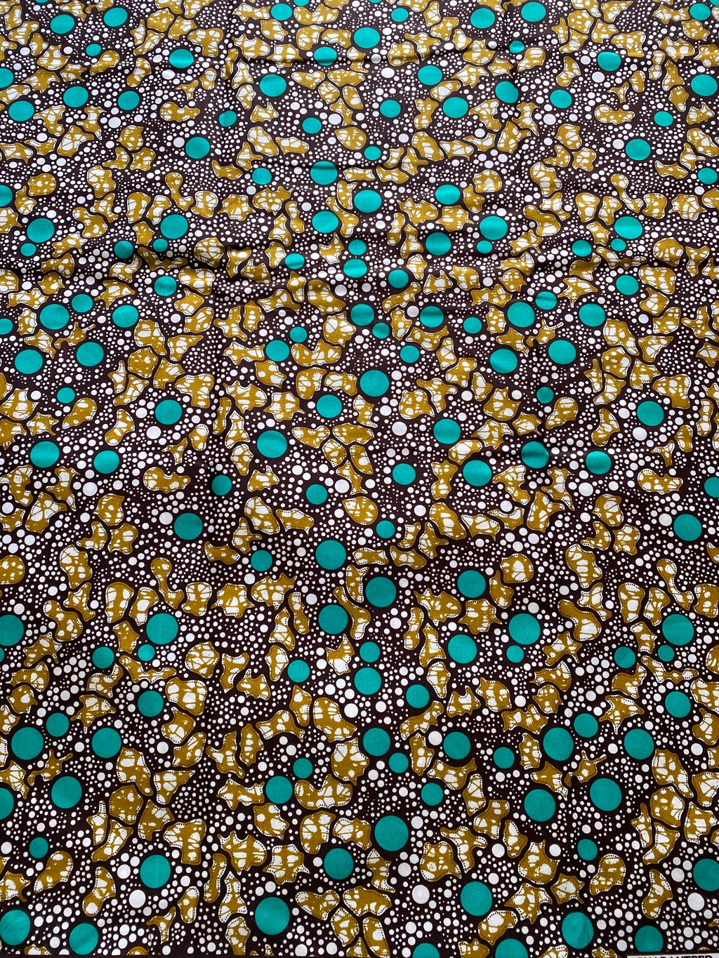 Polycotton African Fabric 6 Yards Soft Ankara Wax Print Material