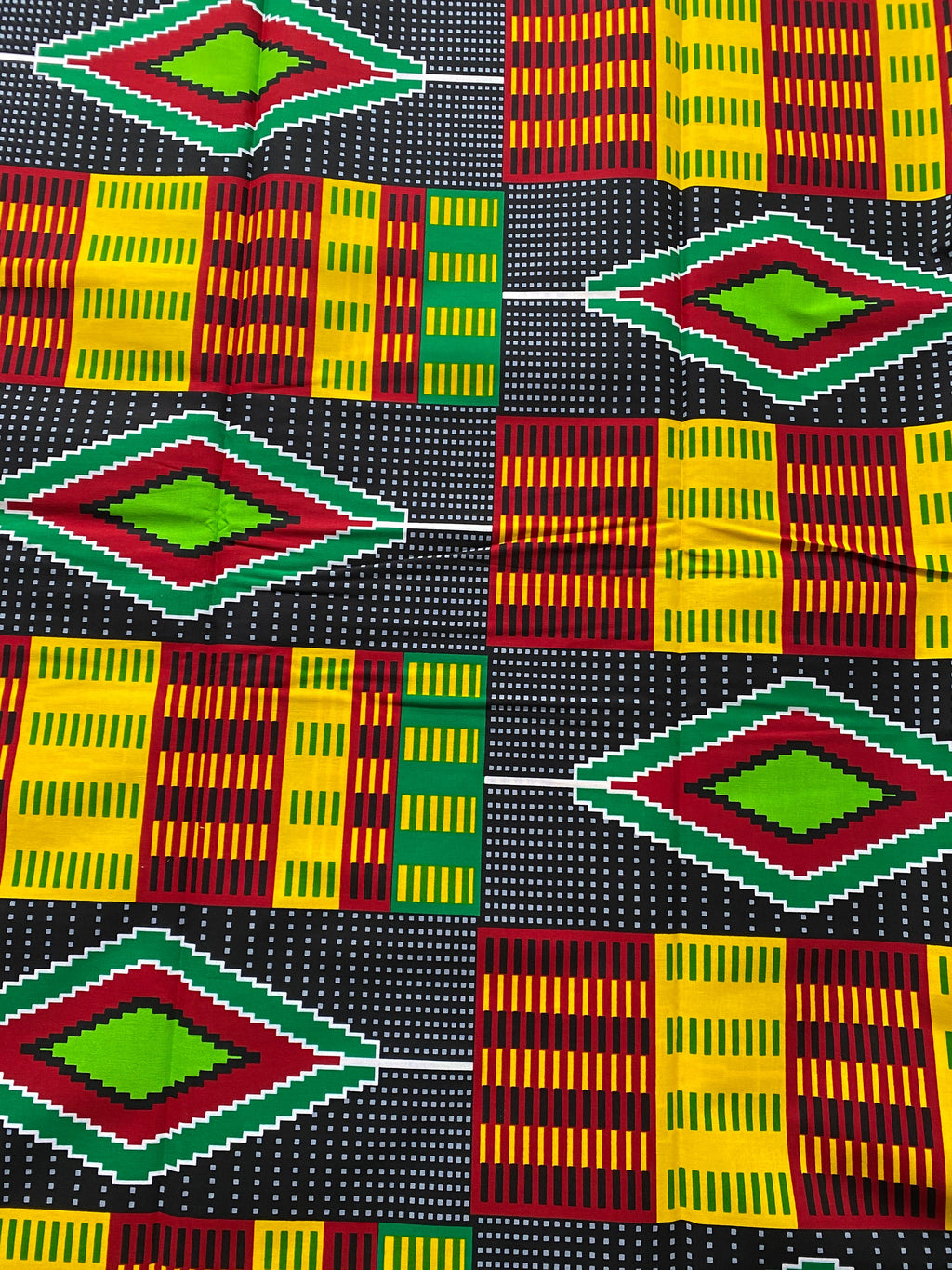 Genuine Kente top supreme wax African fabric.