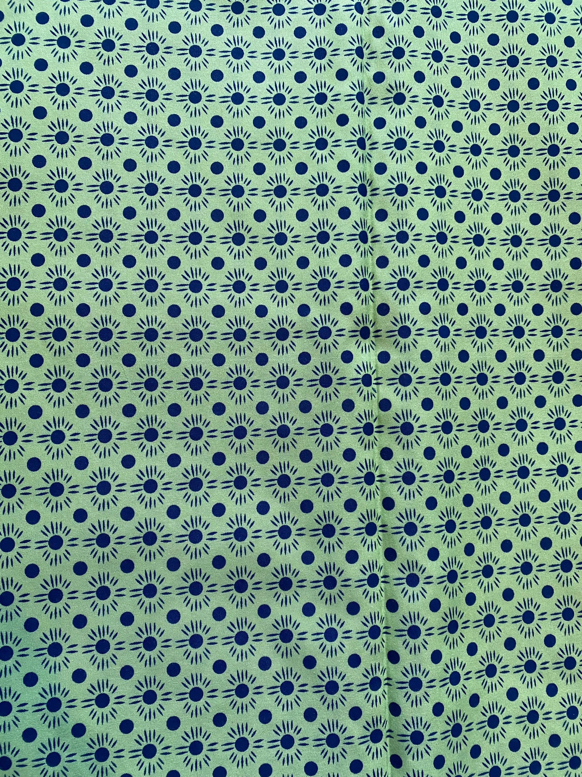 6yards Polycotton African Fabric  Soft Ankara Wax Print Material