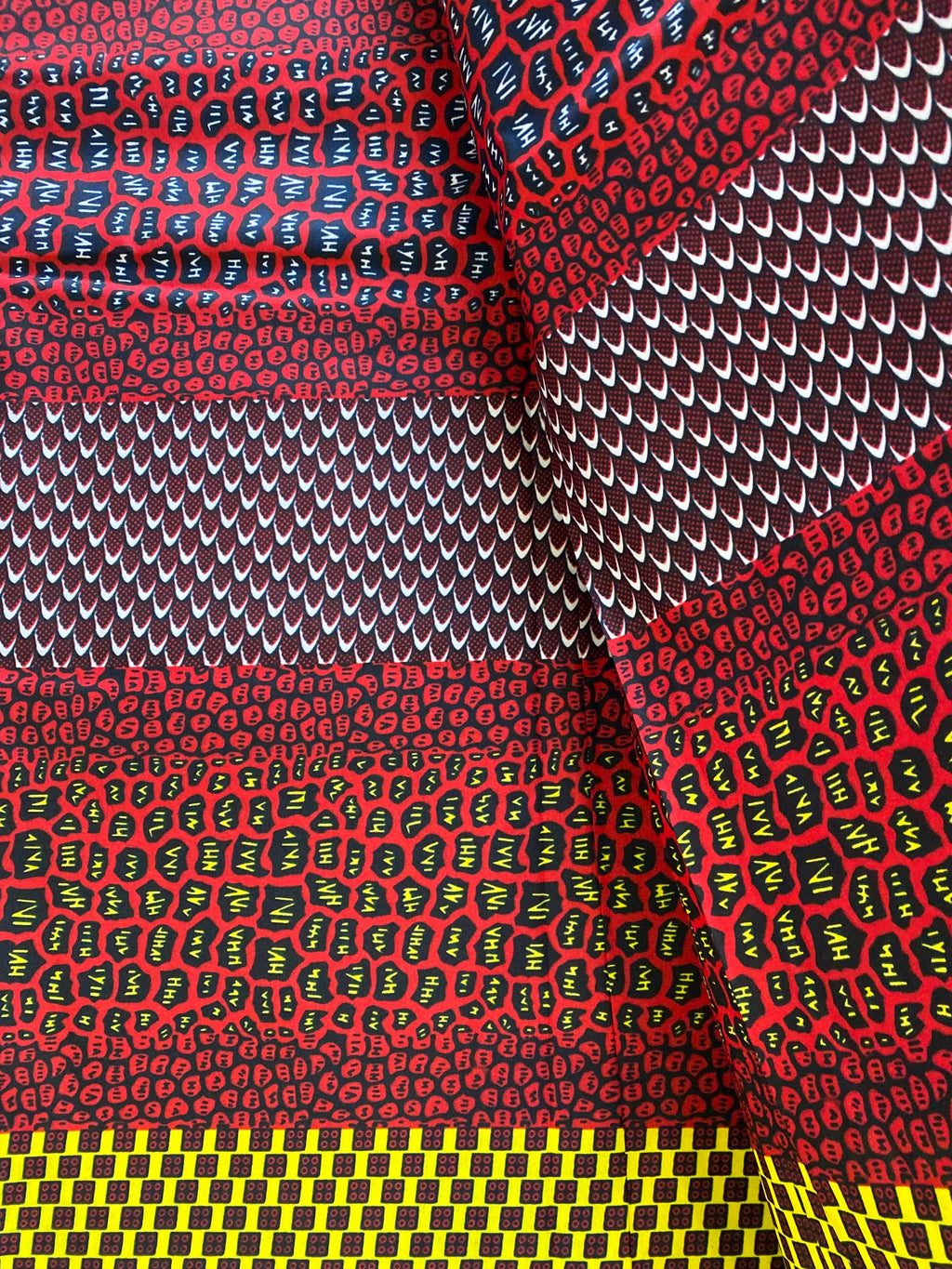 Polycotton African Fabric 6 Yards Soft Ankara Wax Print Material