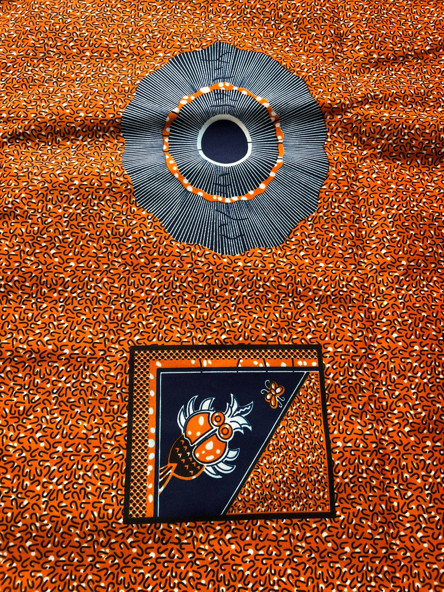 Polycotton African Fabric 6 Yards Soft Ankara Wax Print Material