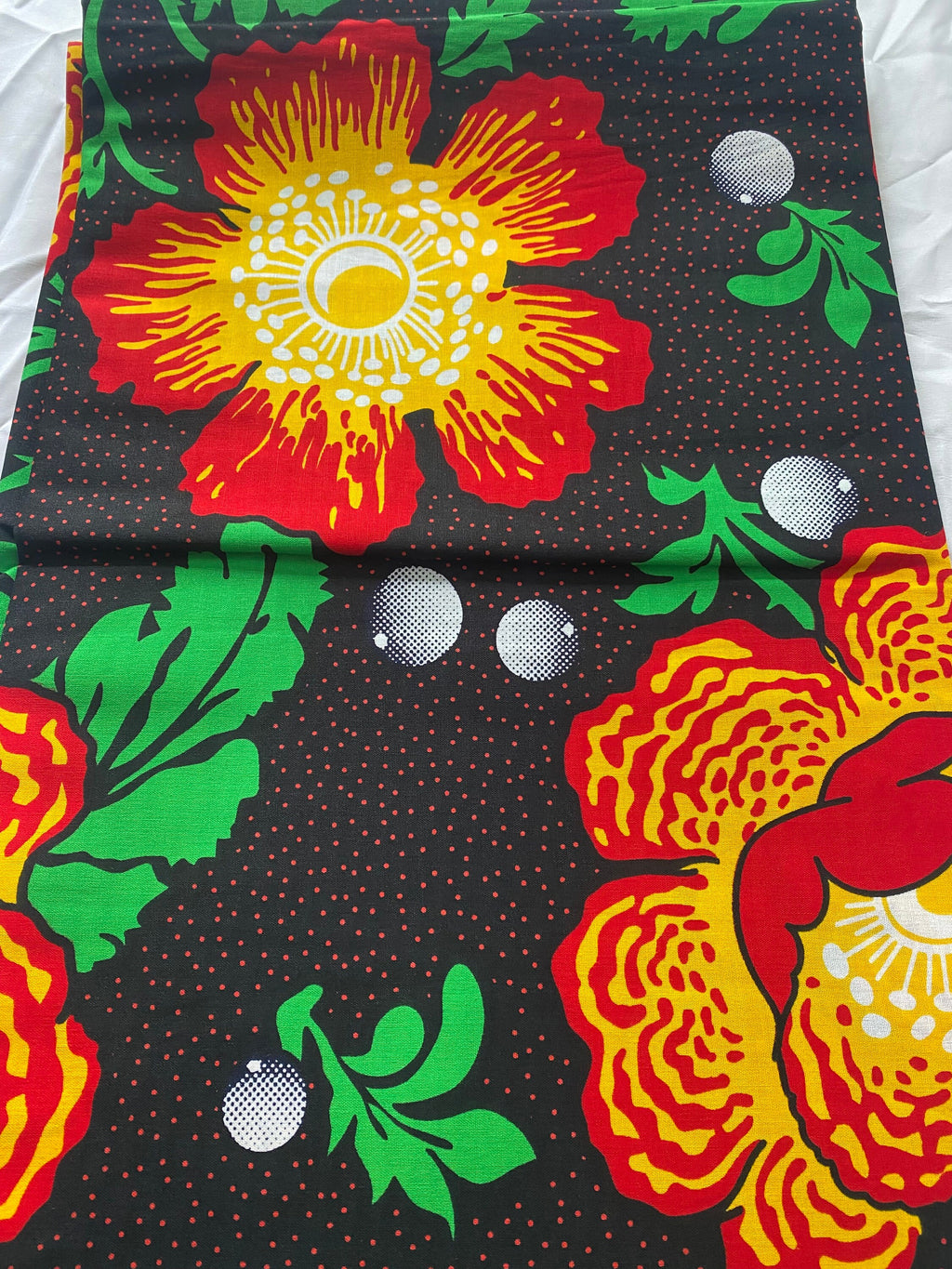 6 Yards 100% Cotton Ankara Wax Print Fabric African Print for Dressmaking, Quilting & Home Décor