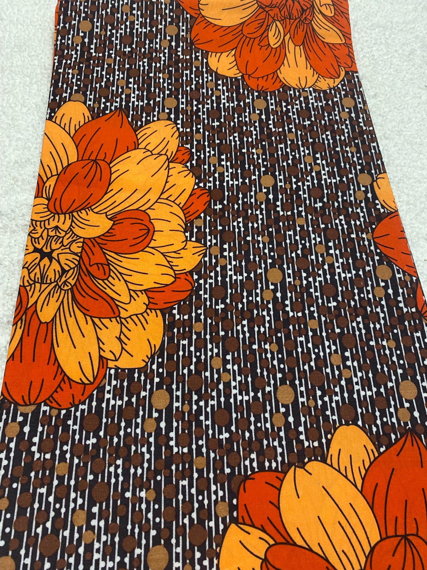 Polycotton African Fabric 6 Yards Soft Ankara Wax Print Material