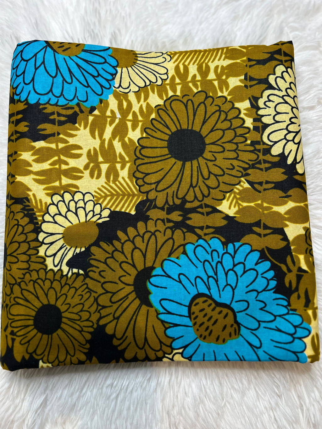 6 Yards 100% Cotton Ankara Wax Print Fabric African Print for Dressmaking, Quilting & Home Décor