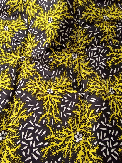 Polycotton African Fabric 6 Yards Soft Ankara Wax Print Material