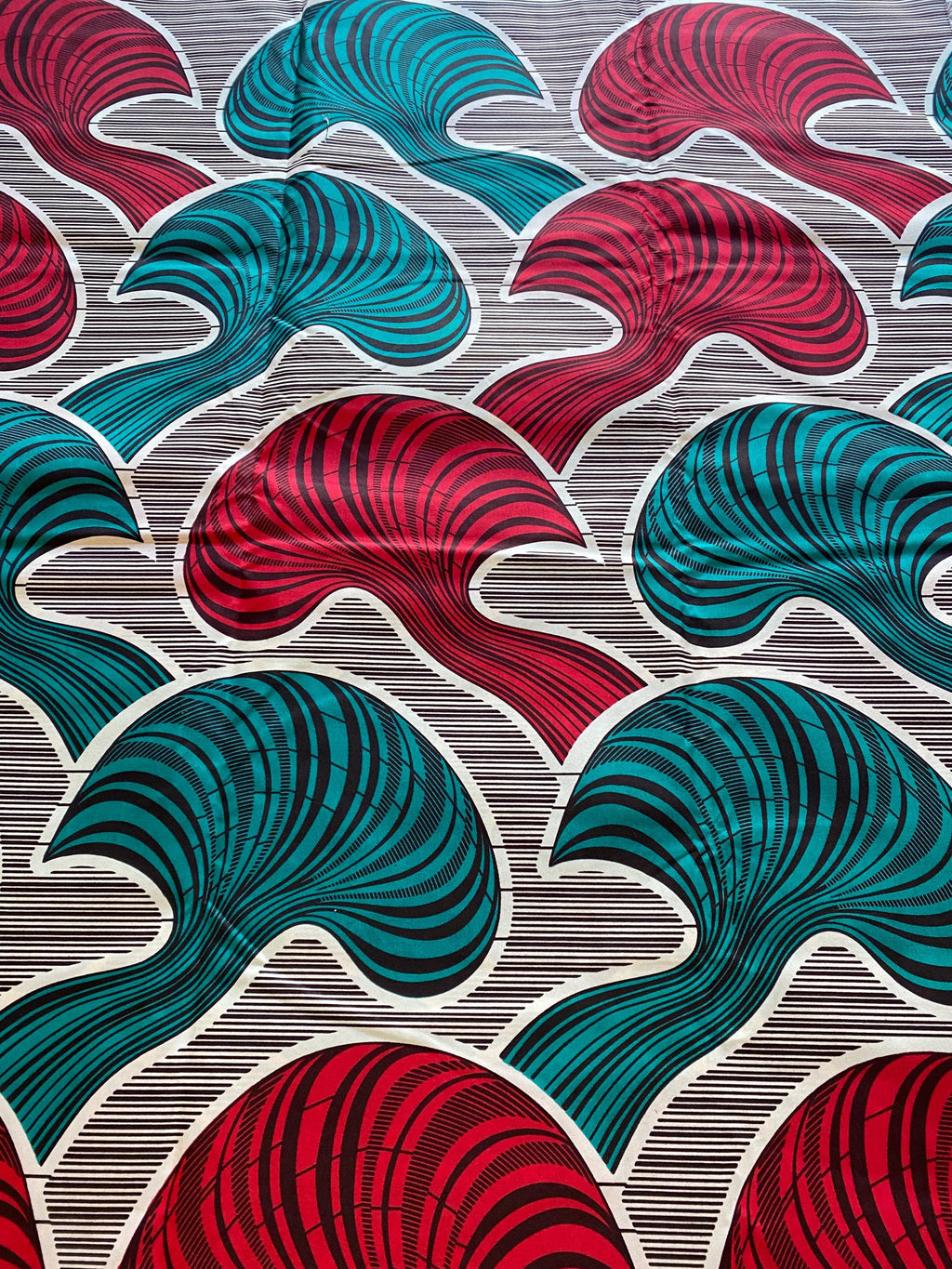 Ankara Fabric: Medium Weight African Print Polycotton, 6 Yards