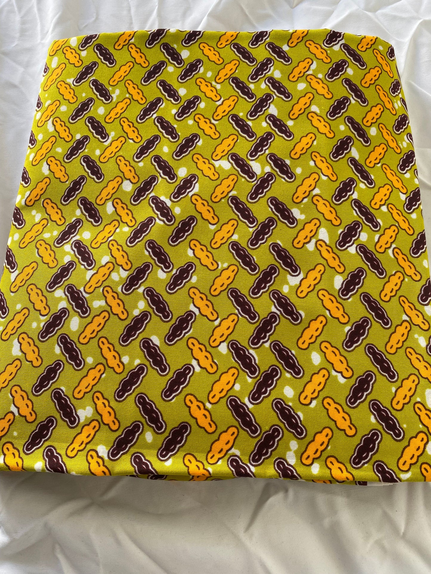 Polycotton African Fabric 6 Yards Soft Ankara Wax Print Material