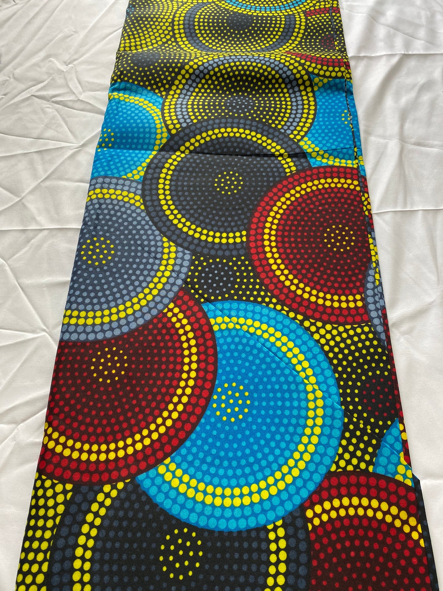 Polycotton African Fabric 6 Yards Soft Ankara Wax Print Material