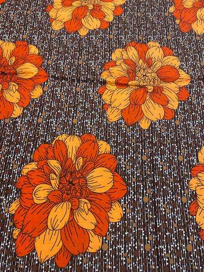 Polycotton African Fabric 6 Yards Soft Ankara Wax Print Material