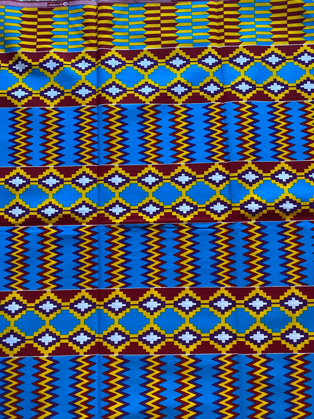 Kente Fabric 6 Yards African Kente Cloth